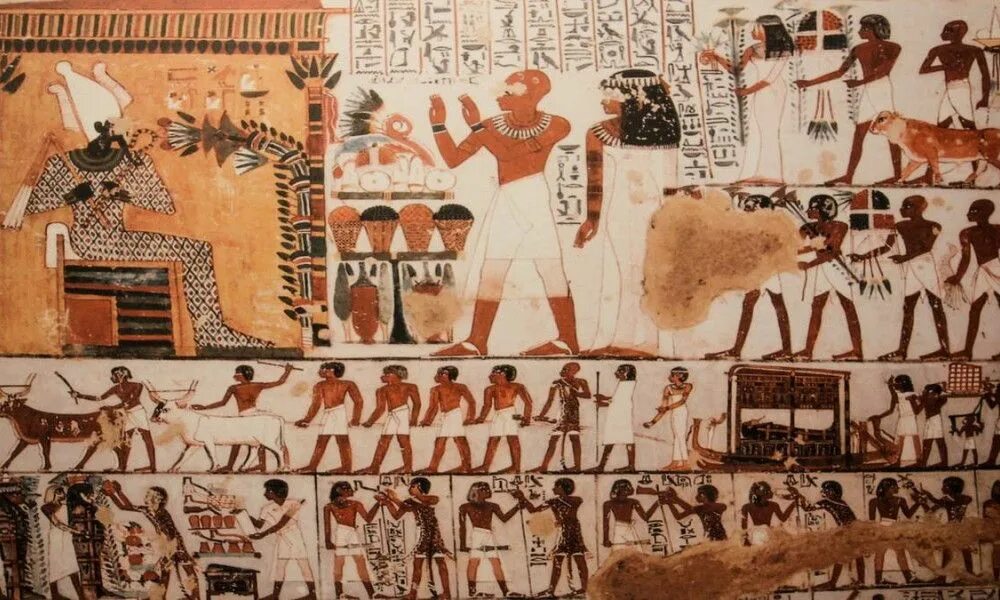 Antik Mısır Duvar Sanatı
